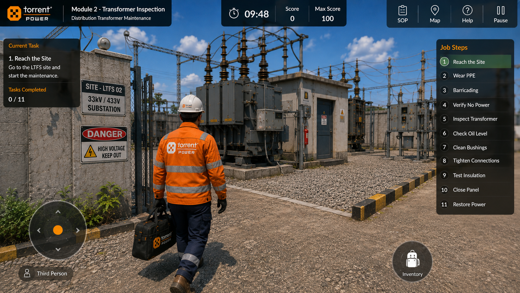 Torrent Power VR Electrical Field Service Training screenshot 4